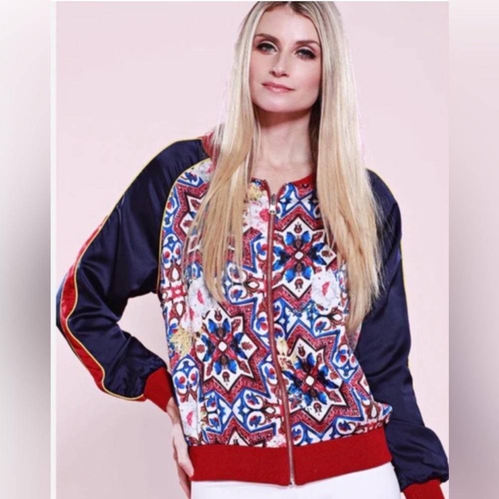Dolce Cabo Reversible Bomber Jacket - Size M